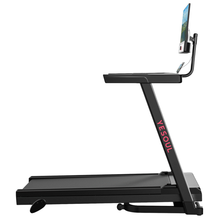 Yesoul T1M Plus‑T Treadmill – 21.5″ Rotating HD Screen, Magnetic Resistance