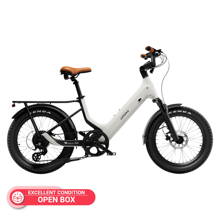 Urtopia Joy Carbon Fat Tire E-Bike – 32 km/h Top Speed, 112 km Range, 750W Motor | Excellent Condition Open-Box